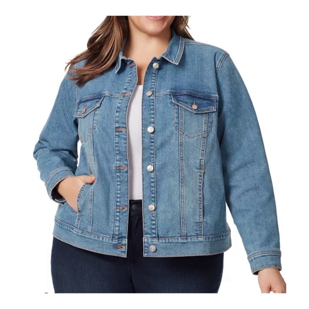 Gloria Vanderbilt Trendy Plus Size  Jacket
Zise 2X